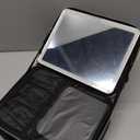 Travel Makeup Bag with LED Lighted Make up Case with Mirror 3 Color Setting Cosmetic Makeup Box Organizer Vanity Case for Women Beauty Tools Accessories Case Rechargeable