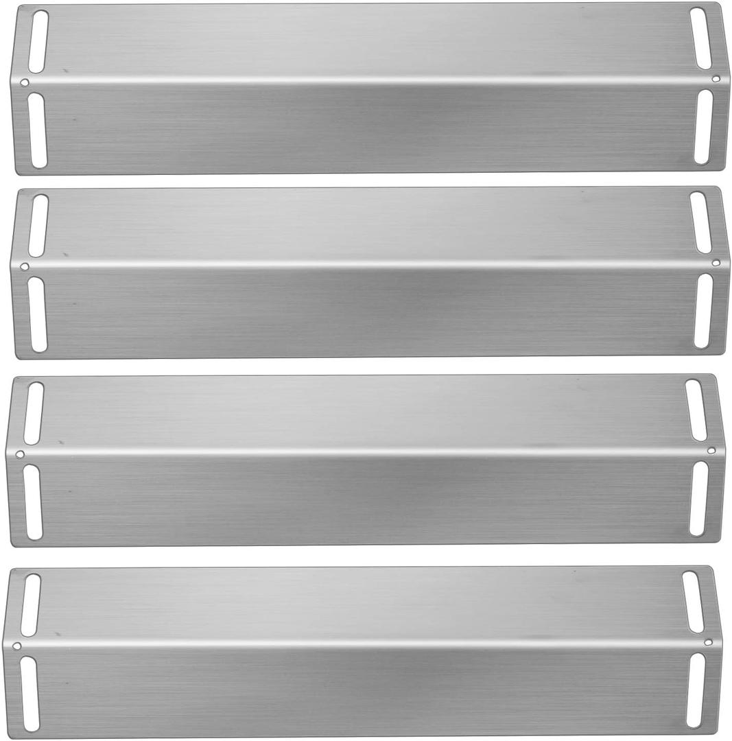 16 1/2 x 4 BBQ Gas Grill Replacement Parts, Grill Heat Plates Shield Heat Tent for Charbroil 463211514, 463211512, 463211513, BBQ Grillware GGPL-2100, GGPL2100, Smoke Canyon GR2034205-SC-00