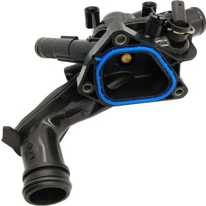 11538674895 Engine Coolant Thermostat Housing Assembly for 2011-2016 N16 Mini Cooper Clubman Countryman Convertibles N18 Mini Cooper S JCW 1.6L L4 11538671513 11537647305 TM46105