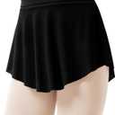 Daydance Mesh Pull On Ballet Skirt Elastic Point Dance Skirt for Teen Girls 12-14 Years, Women (XX-Large)