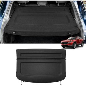 Cargo Cover for Mazda CX-30 CX30 2026 2025 2024 2020 2021 2022 2023 Accessories Trunk Cover Security Shielding Shade Cargo Luggage Cover Trunk Privacy Protection