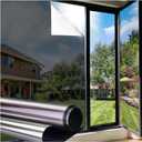 bofeifs Window Tint for Home One Way Privacy Window Film Sun Blocking Reflective Removable Clings for Glass Windows See Out Not in Uv Heat Blocker Peel and Stick Mirror Summer House Window Tint