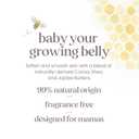 Burt's Bees Mama Belly Butter Stretch Mark Cream for Pregnancy Massages Body & Reduces Scar Appearance, Prenatal & Postnatal Tummy Skin Care, Shea Butter & Vitamin E Rich Formula, 6.5 Oz Tub
