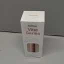 Aquasonic Vibe Series Ultra-Whitening Toothbrush  ADA Accepted Electric Toothbrush - 8 Brush Heads & Travel Case  40,000 VPM Motor & Wireless Charging - 4 Modes w Smart Timer  Satin Rose Gold