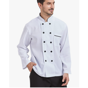 Nanxson Unisex Chef Coat Kitchen Short/Long Sleeve Chef Jacket for Men and Women CFM0001(XL)