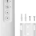 Ceiling Fan Remote Control Replacement for Hunter 99770 99392 99813, Compatible with Hunter 99770 99392 99118 99122 99123 99119, Light Dimmer 3-Speed Wall Mount (Remote Only)