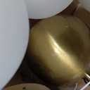 Modern Globe Chandelier High Ceiling Bubble Pendant Light Gold 15 Lights