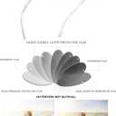 MARE AZZURO Outdoor Reading Glasses Women Filter UV Sunglasses Readers 0.5 0.75 1.0 1.25 1.5 1.75 2.0 2.25 2.5 2.75 3.0 3.25 3.5 3.75 4.0 (Transparent, 3.75)