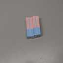 Automatic Ejectable Floss Picks Dispenser, Refillable Portable Oral Care Organizer with 10 Disposable Floss Sticks (2Pcs Orange)