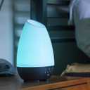 HealthSmart 500ML Essential Oil Diffuser for Large Rooms, Cool Mist Humidifier and Aromatherapy Diffuser, Adjustable Timer, Mist Mode and 7 LED Light Colors, White (Pack of 1)
