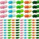 100Pcs Miniature Sea Turtle Figurine Mini Resin Sea Turtle Ocean Animal for DIY Fairy Garden Micro Landscape Decor Ornament