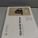 INIA Red Light Therapy Mask for Face, Glow Wireless LED Face Mask Light Therapy with Near-Infrared Red Light (NIR), Rechargeable and Ergonomic Design for Home & Travel (Pink)