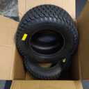 MaxAuto 2 Pcs 16x6.50-8 Lawn Mower Tire for Garden Tractors Riding Mowers, 4PR, Tubeless