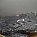 HOPERAN 21" 2pcs Dual-Sided Heated Stadium Seats for Bleachers with Back Support, 3 Levels Heating Stadium Seating for Bleachers Seat with Backrest, 5 Pockets Portable Stadium Chair for Outdoor (Black)