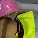 Construction Hard Hats and High Visibility Reflective Safety Vest Worker Costume for Neon Traffic Construction Party