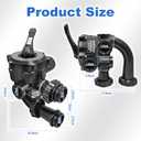 SPX0710X32 Side Mount Valve Compatible with Hayward S200 and S240 Series Sand Filters Only