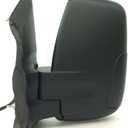 Driver Left Side Mirror Replacement Power Mirror Without Indicator Fit Ford Transit 150 250 350 from 2015-Onward (Driver (LH) Side)