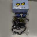4 Pair Motorcycle Glasses Riding Glasses UV Protection Windproof And Dustproof Motorcycle Foam Cushion Goggles