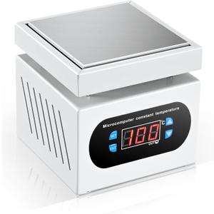 110V 350W Soldering Hot Plate LED Microcomputer Electric Preheat Soldering Station Welder Hot Plate Rework Heater Lab 100X100mm Plate