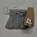 Deepsoon Heating Pad,Electric Heating Pads for Back,Neck,Abdomen,Moist Heating Pad for Shoulder,Knee,Arms,Legs,Dry/Moist Heat & Auto Shut Off,Birthday Gifts for Men and Women,Light Gray,24x12 Inch