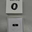 Smart Ring,Smart Health Ring for Women Men, Smart Ring Fitness Tracker, Health&Sleep Tracker,IP68 Waterproof,Remote Camera Control,No App Fee for Standard Features, for iPhone & Android(Black, 9#)