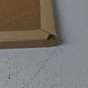 Board2by Cork Board Bulletin Board 24 x 36, Wood Framed Corkboards for Wall Decor, Hanging Office Message Board, Large Wall Mounted Notice Pin Board with 15 Push Pins for School, Home & Office