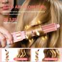 6 in 1 Professional Hot Air Styler Powerful Hair Dryer Brush & Multi-Styler with Auto Wrap Curlers Styling Without Heat Damage Fast Drying Curling Volumizing Travel Bag Ideal Gift for Women