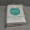 MILDLY Super Soft Duvet Cover - 100% Washed Microfiber White Comforter Cover Set 3 Pieces with Zipper Closure & Corner Ties (No Comforter) (King (104"x90")