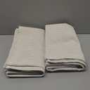 Soft Waterproof Chenille Cover Washable, Non Slip Sectional Sofa Covers for 3 Cushion Couch Sofa L Sharped Sofa Slipcover for Pets, Furniture Protector (1 PCS 36"x63" White)