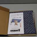 ZOMISIA Cat Heating Pad - 11 Adjustable Temperature and 25 Timer Options, Heated Cat Bed Indoor with Chew-Resistant Cord for Small Dogs, 18x18 Inch