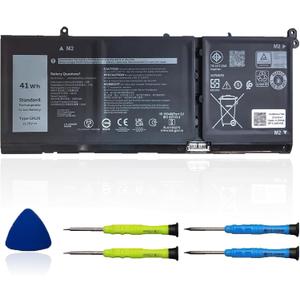 41Wh G91J0 Battery Replacement for Dell Latitude 3320 3330 3420 3520 Inspiron 3510 3511 3515 3525 3530 5310 5410 5418 5510 5515 5518 14 Plus 7420 7415 2-in-1 Vostro 5620 5625 V6W33 TN70C 11.25V