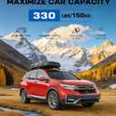 Wonderdriver 330lbs Roof Rack Cross Bars Fit for Honda CRV CR-V 2017-2022