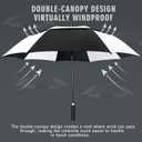 ZOMAKE Golf Umbrella, Large Windproof Heavy Duty Umbrellas 62INCH