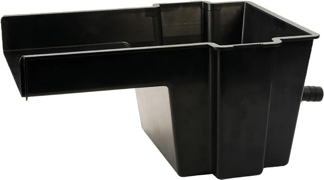 POND BOSS Waterfall Spillway, 8 inch Wide Weir, Waterfall Box, Smooth Flow, Durable Construction, Easy to Install, Great for Waterfalls, Pondless Water Features and Streams