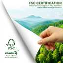 Qiuenisray Wooden Puzzles for Adults, Coral Ocean Jigsaw Puzzles 200 Pieces, FSC Certified Beautiful Wall Decor Puzzles, Irregular Creative Gift for Adults Family Game 11 x 11.2 in