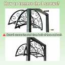Garden Hose Holder, 57 Inch Extra Tall Freestanding Water Hose Stand, Heavy Duty Stainless Steel Ground Stake with Triangle Reinforcement, Supports 200 ft Hose