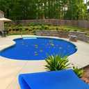 16x32 FT Solar Pool Cover,16 Mil Rectangle Solar Blanket