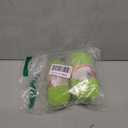 3 Packs Plush Chenille Chunky Crochet Yarn - Baby Yarn for Crocheting Soft - Velvet Yarns Knitting for Blankets Crafts - Fluffy Amigurumi Yarns 300g / 393yd (3 Lime Green)