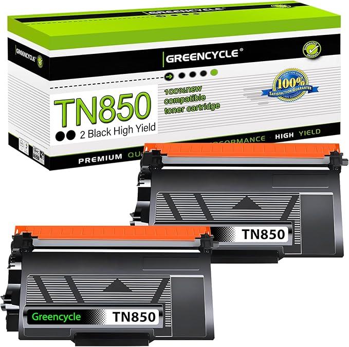 Compatible TN830XL Black Toner 2 Pack Replacement for Brother TN830XL TN-830 TN830 XL High Yield Toner Cartridge Use for HL-L2460DW DCP-L2640DW MFC-L2820DW MFC-L2900DW HL-L2480DW HL-L2400D HL-L2405W