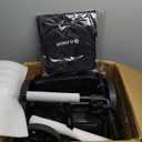 ELENKER Steerable Knee Walker Deluxe Medical Scooter for Foot Injuries Compact Crutches Alternative (Bright Black)