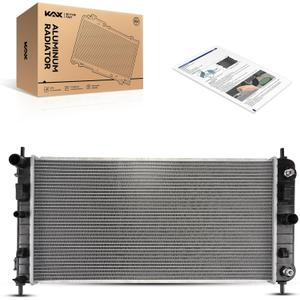 KAX CU2727 Engine Radiator Replacement, Compatible with 2004-2010 Malibu 3.5L, 2006-2010 G6 3.5L, 2007-2008 Aura 3.5L, 2006-2009 G6 3.9L, 2005 G6, 2006-2007 Malibu 3.9L