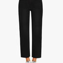 Women's Cropped Straight Leg Jeans - High Waisted Jeans for Women 7/8 Length Denim Pants with Crop Hem 06