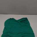 Trendy Queen Women's Strapless Bandeau Crop Top (Dark Green), S