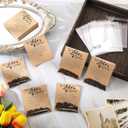 Spakon 100 Set Wedding Favors for Guests Let Love Grow Seed Packets Bulk Cards with Gift Bags for Wedding Bridal Shower Souvenirs Welcome Bag Stuffers