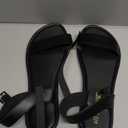DREAM PAIRS Women's Ankle Strap Flat Sandals Open Toes One Band Buckle Summer Dressy Sandals 10