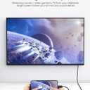 CableCreation USB C to HDMI Cable 6FT Male to Male, Thunderbolt 3/4 Compatible for Home Office, 4K High Speed for Galaxy S24/S24 Ultra/S24+/MacBook Pro/Air/M1,iPad Pro and More - Black