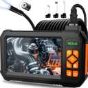 16.5 Feet Inspection Endoscope Camera with Light, 1080P HD Borescope with Light, 4.3" IPS Screen, IP67 Waterproof Sewer Camera Borescope, 16.5Ft Semi-Rigid Cord Drain Pipe Endoscope Cool Gadgets Tool