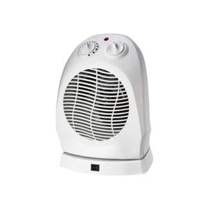 ProFusion Heat Oscillating Space Heater with Adjustable Thermostat, Desktop, Fan-Forced, Portable, Overheat Sensor, Tip-Over Switch, Stay-Cool Housing, Ideal for Home, Bedroom, Office, 1,500W, CZ50