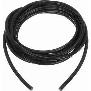 Uxcell 4mm ID x 6mm OD Silicone Tubing, 9.8ft High Temp Silicone Air Tube Drip Irrigation Hose Pipe for Home Brewing Wine Beer Line and Aquaponics, Black