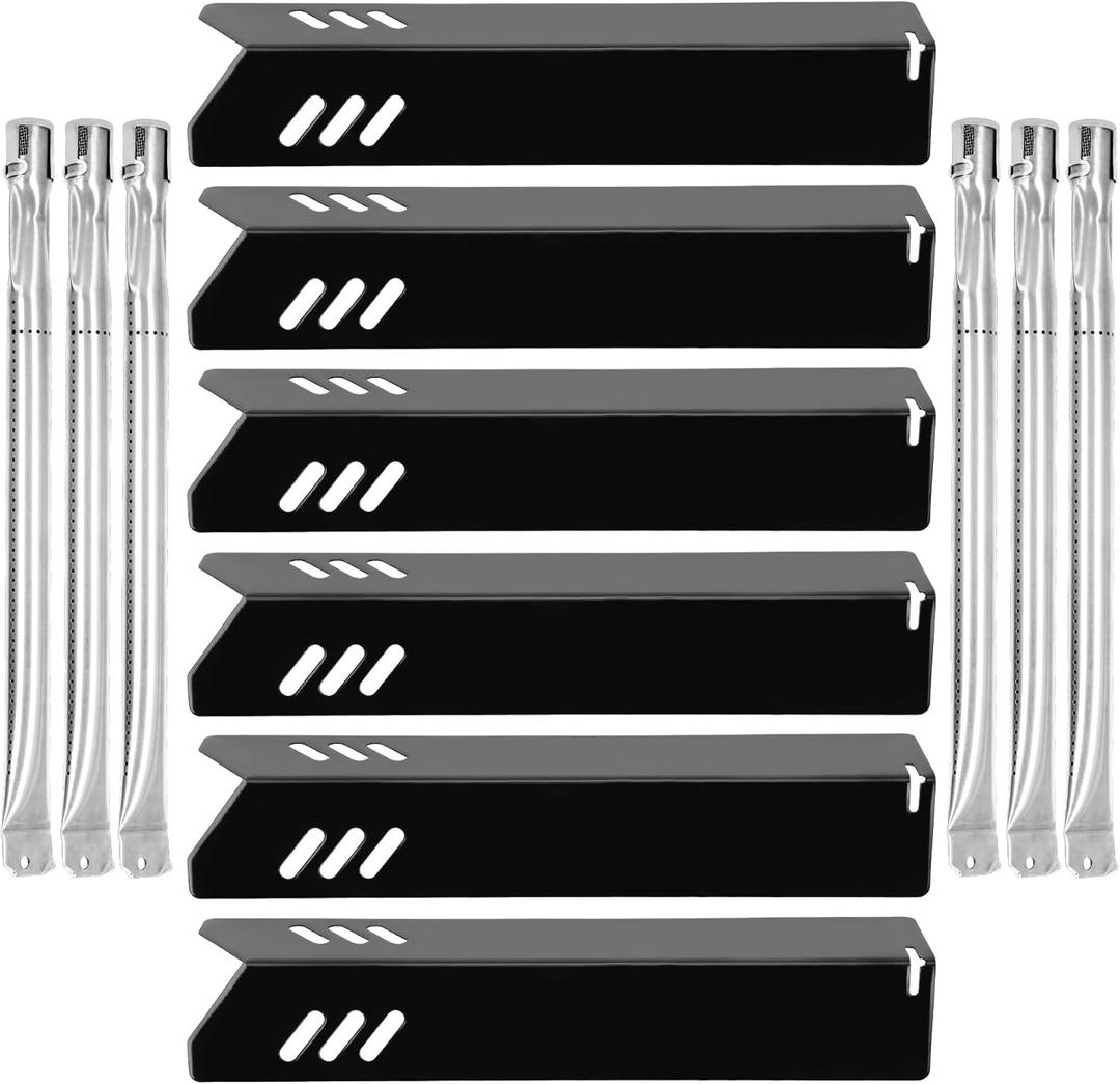 Anrain GR2205723-OG-00 Grill Plates Compatible with Outdoor Gourmet Grill Parts 6 Burner, GR2323101-OG-00 Grill Parts for Outdoor Gourmet 6 Burner Grill Parts, Replacement for GR2205720-OG-00, 162193